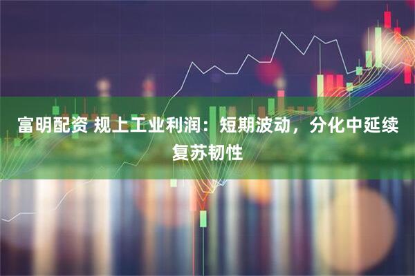 富明配资 规上工业利润:短期波动,分化中延续复苏韧性