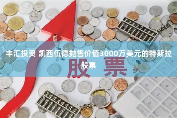丰汇投资 凯西伍德抛售价值3000万美元的特斯拉股票